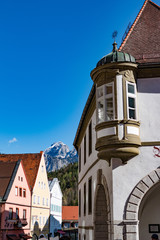 Altstadt von F&uuml;ssen im Allg&auml;u, Deutschland