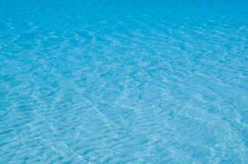 Fototapeta na wymiar clear surface sea water background