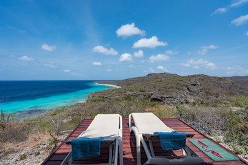    Views around the small Caribbean Island of Curacao
