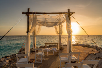    Views around the small Caribbean Island of Curacao