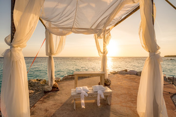    Views around the small Caribbean Island of Curacao