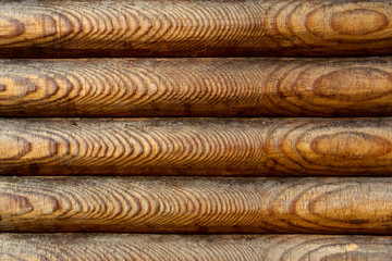 The texture of the treated material from wood using the technology of bonding.