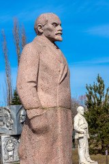 Lenin monument in Park of Art Museon in Moscow, Russia