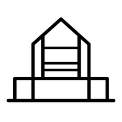 Real estate icon vector