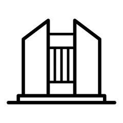 Real estate icon vector