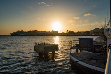 Fototapeta premium Views around the small Caribbean Island of Curacao