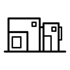 Real estate icon vector