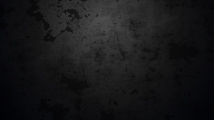 Obraz premium Vector dark concrete texture. Stone wall background. Black background.