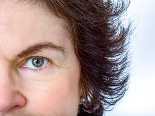 Portrait of a woman over fifty years old