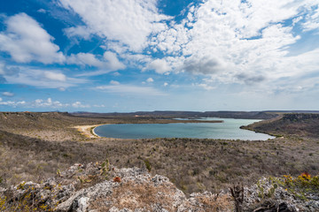    Views around the small Caribbean Island of Curacao