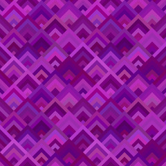 Purple geometric diagonal square mosaic tile pattern background