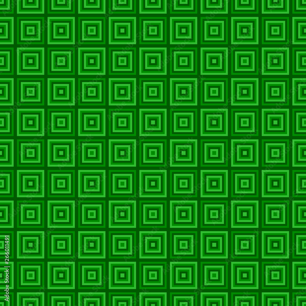 Poster Abstract repeating square pattern background design - vector graphic
