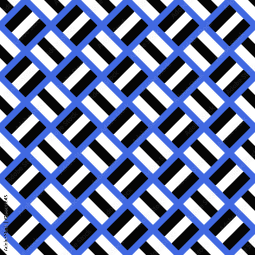 Poster abstract seamless square pattern background - vector design