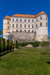 Mikulov Chateau high above the town