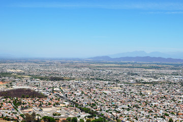 Cityscape of Salta City in Salta Province, Northern Argentina