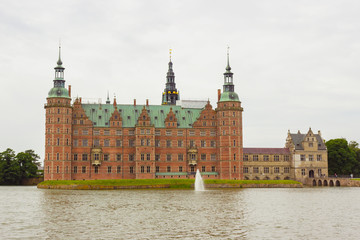 Naklejka premium External view Frederiksborg Castle, Denmark