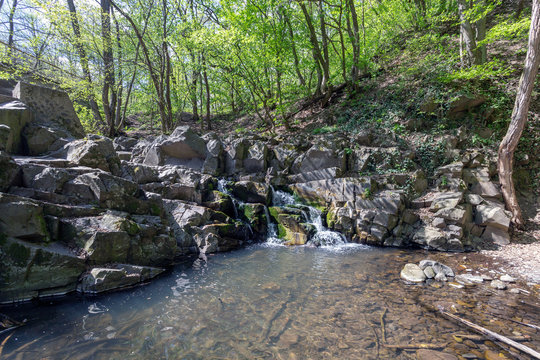 Domorkapu waterfall in the Pilis