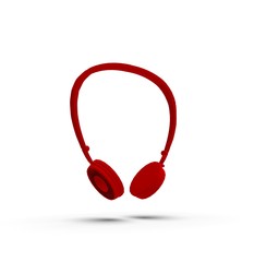 Audio Music Headphone 3d Rendering