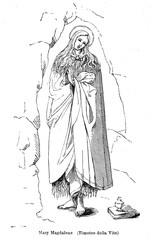 Christian illustration. Old image