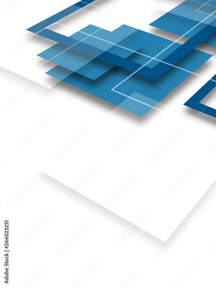 Poster abstract soft colorful squares design background