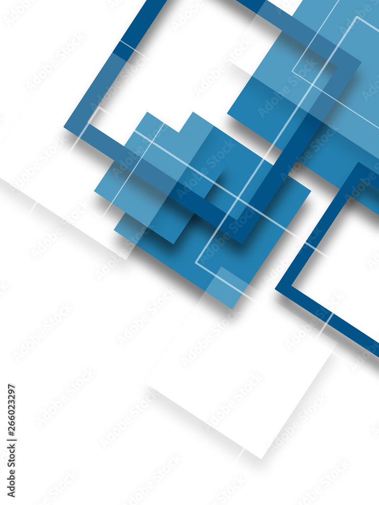Poster abstract soft colorful squares design background