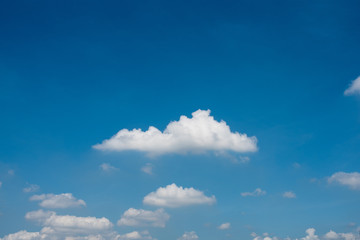 blue sky with few clouds