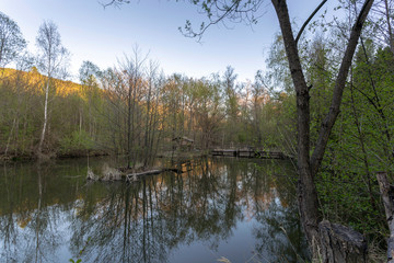Small lake at Rokaberc