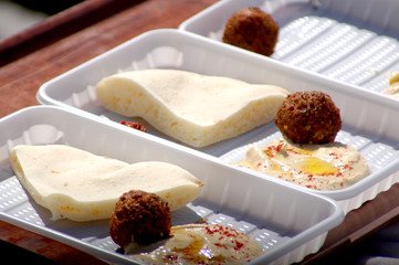 breakfast with eggs and bacon