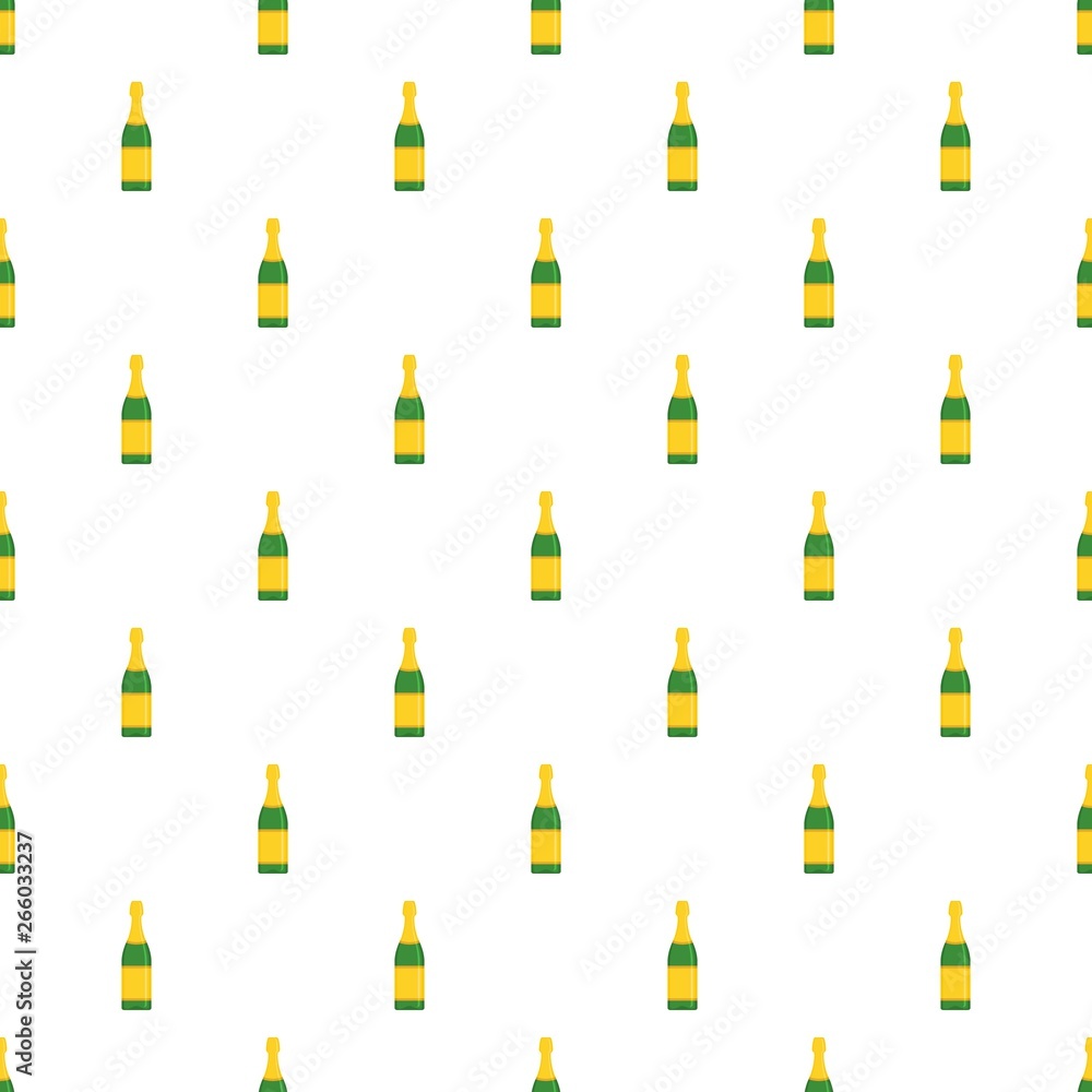 Poster luxury champagne pattern seamless vector repeat for any web design