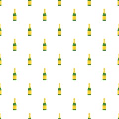 Luxury champagne pattern seamless vector repeat for any web design