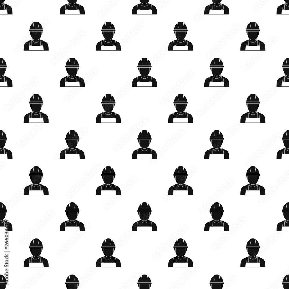 Poster welding man pattern seamless vector repeat geometric for any web design