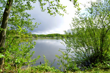 H&uuml;cker Moor See bei Spenge in NRW