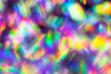 Abstract Shiny Foil Glitter Holographic Stars Hearts Shapes Pretty Background
