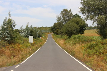 carretera solitaria
