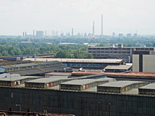 Industrial area in Ostrava