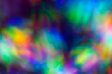 Abstract Shiny Foil Glitter Holographic Stars Hearts Shapes Pretty Background