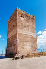ALEDO CASTLE. Totana. Murcia. Spain. April 11, 2019.
