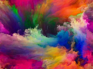 Photo sur Plexiglas Mélange de couleurs Matériel de fond