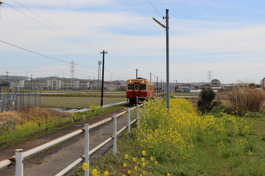 小湊鉄道　上総三又駅