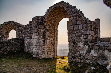 ruderi del castello di pinzano al tagliamento