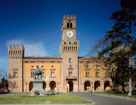 Giuseppe Verdi Theatre. Italy. Busseto.
