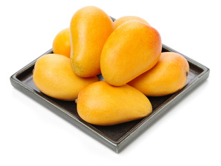 Mango on a white background