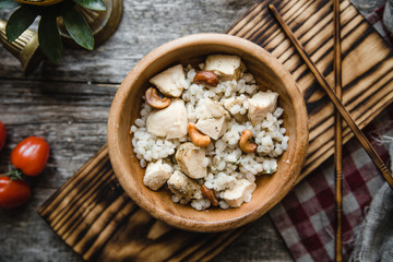 Oriental Chicken & Cashew Dish