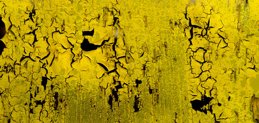 Grunge yellow artistic abstract background