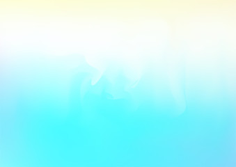 Fototapeta na wymiar Hologram Magic Dreamy Vector Background. Rainbow Girlie Iridescent Gradient, Holographic Fluid Poster Wallpaper. Bright Pearlescent Hologram Fairy Cool Web Banner. Modern Tech Music Sound.