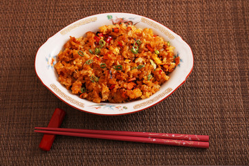 美味しそうな炒飯