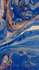 blue sand tan dramatic paint texture