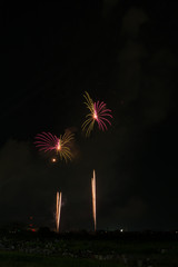 夏の花火 富山市神通川花火大会
