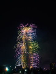 building fireworks viewing