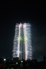 building fireworks viewing